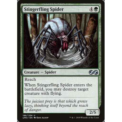 Ultimate Masters - 186 - Stingerfling Spider - Uncommon - G - Non-foil