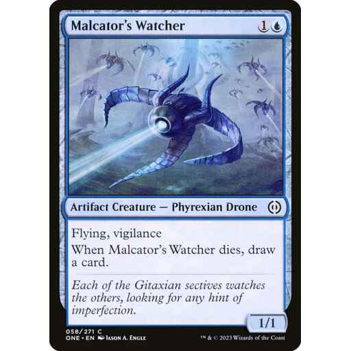 Phyrexia: All Will Be One - 58 - Malcator's Watcher - Common - U - Non-foil