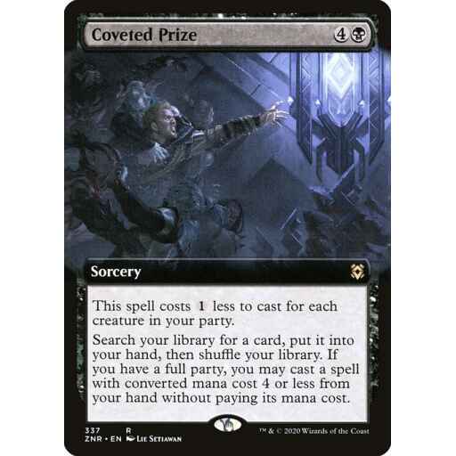 Zendikar Rising - 337 - Coveted Prize - Rare - B - Non-foil