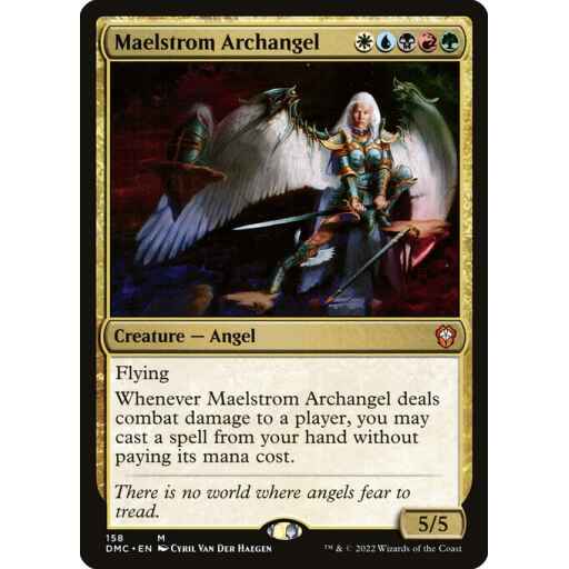 Dominaria United Commander - 158 - Maelstrom Archangel - Mythic - Multi - Non-foil