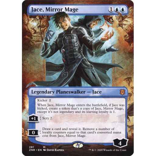 Zendikar Rising - 281 - Jace, Mirror Mage - Mythic - U - Non-foil