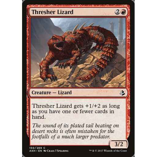 Amonkhet - 150 - Thresher Lizard - Common - R - Non-foil