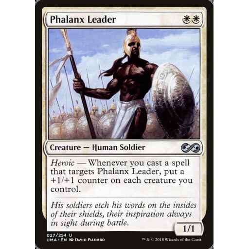 Ultimate Masters - 27 - Phalanx Leader - Uncommon - W - Non-foil