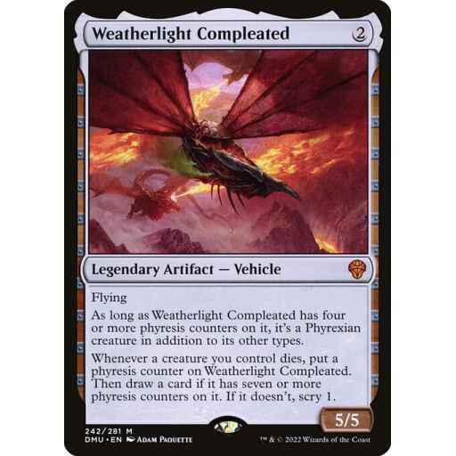 Dominaria United - 242 - Weatherlight Compleated - Mythic - C - Non-foil