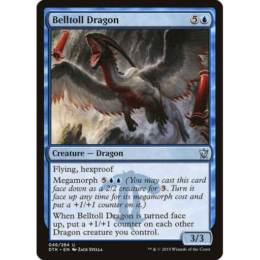 Dragons of Tarkir - 46 - Belltoll Dragon - Uncommon - U - Non-foil