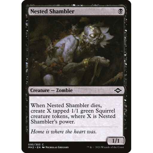 Modern Horizons 2 - 95 - Nested Shambler - Common - B - Non-foil