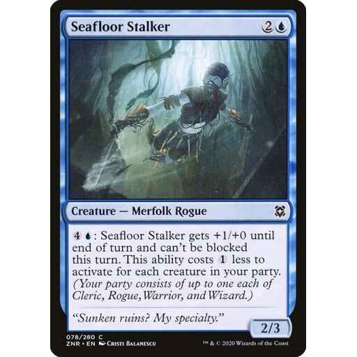 Zendikar Rising - 78 - Seafloor Stalker - Common - U - Non-foil
