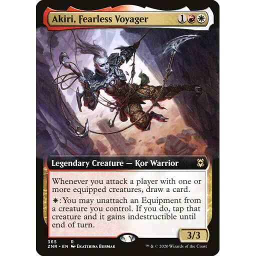 Zendikar Rising - 365 - Akiri, Fearless Voyager - Rare - WR - Non-foil