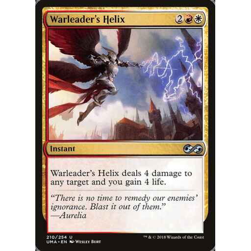 Ultimate Masters - 210 - Warleader's Helix - Uncommon - WR - Non-foil