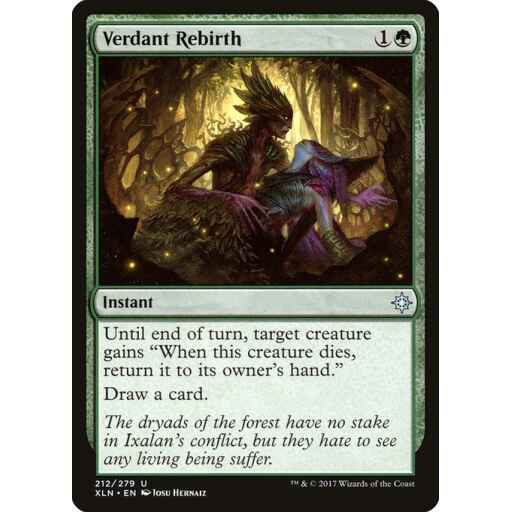 Ixalan - 212 - Verdant Rebirth - Uncommon - G - Non-foil
