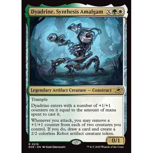 Edge of Eternities - 216 - Dyadrine, Synthesis Amalgam - Rare - WG - Non-foil