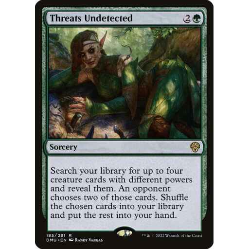 Dominaria United - 185 - Threats Undetected - Rare - G - Non-foil