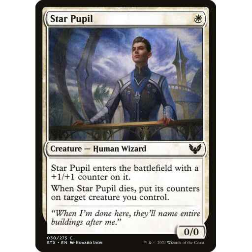 Strixhaven: School of Mages - 30 - Star Pupil - Common - W - Non-foil