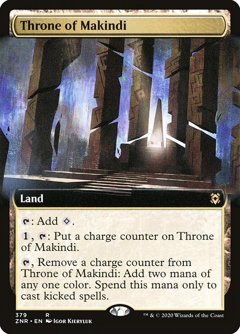 Zendikar Rising - 379 - Throne of Makindi - Rare - C - Foil