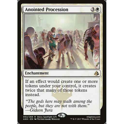 Amonkhet - 2 - Anointed Procession - Rare - W - Non-foil