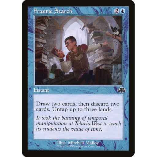 Dominaria Remastered - 285 - Frantic Search - Common - U - Non-foil