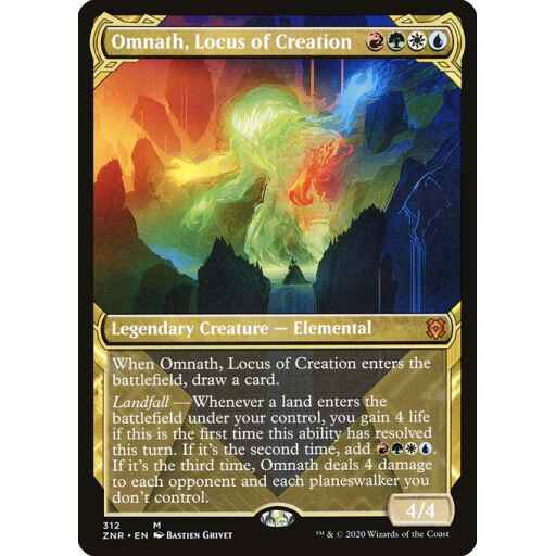 Zendikar Rising - 312 - Omnath, Locus of Creation - Mythic - Multi - Non-foil
