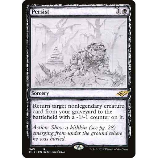 Modern Horizons 2 - 345 - Persist - Rare - B - Non-foil