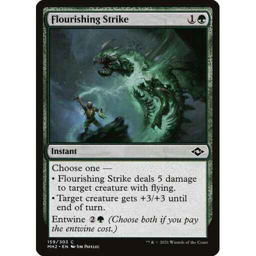 Modern Horizons 2 - 159 - Flourishing Strike - Common - G - Non-foil