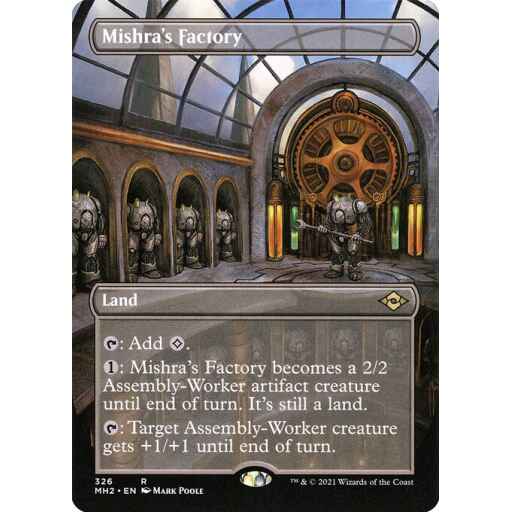 Modern Horizons 2 - 326 - Mishra's Factory - Rare - C - Foil