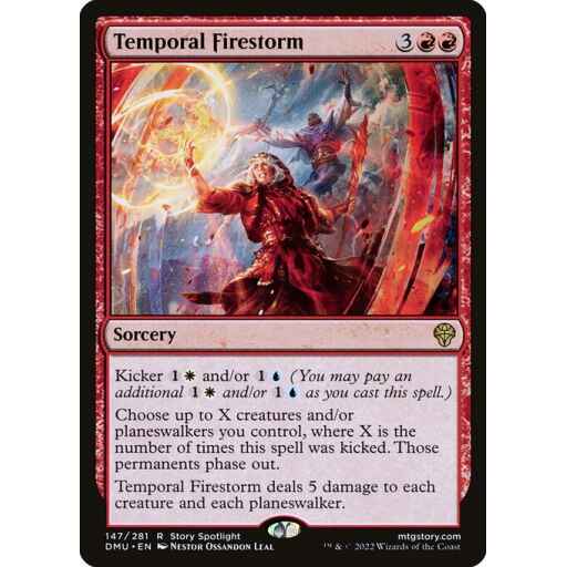 Dominaria United - 147 - Temporal Firestorm - Rare - R - Non-foil
