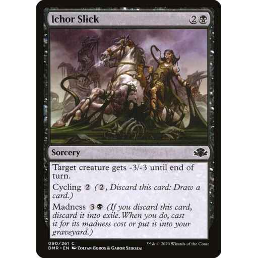Dominaria Remastered - 90 - Ichor Slick - Common - B - Non-foil