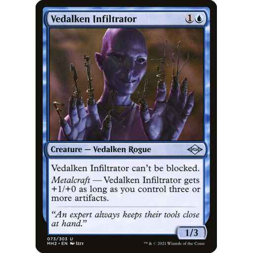 Modern Horizons 2 - 73 - Vedalken Infiltrator - Uncommon - U - Non-foil