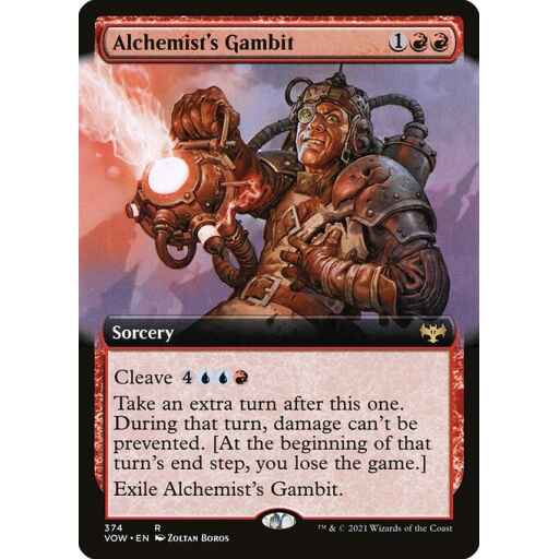 Innistrad: Crimson Vow - 374 - Alchemist's Gambit - Rare - R - Foil