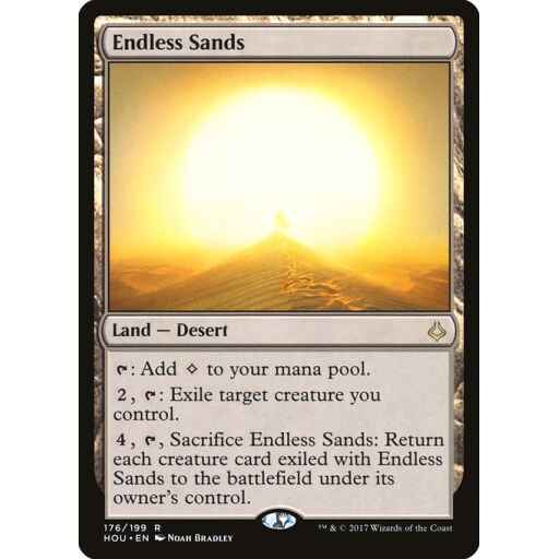 Hour of Devastation - 176 - Endless Sands - Rare - C - Non-foil