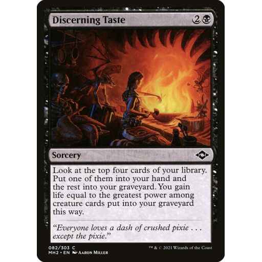 Modern Horizons 2 - 82 - Discerning Taste - Common - B - Non-foil