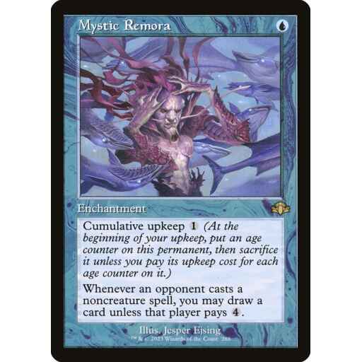 Dominaria Remastered - 288 - Mystic Remora - Rare - U - Non-foil