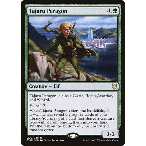 Zendikar Rising - 209 - Tajuru Paragon - Rare - G - Foil