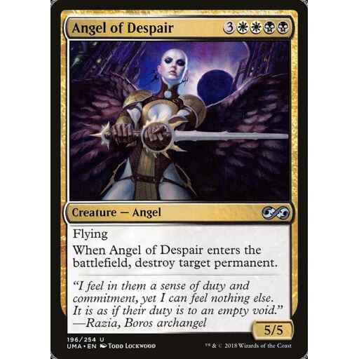 Ultimate Masters - 196 - Angel of Despair - Uncommon - WB - Non-foil