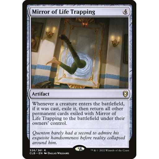 Commander Legends: Battle for Baldur's Gate - 326 - Mirror of Life Trapping - Rare - C - Non-foil