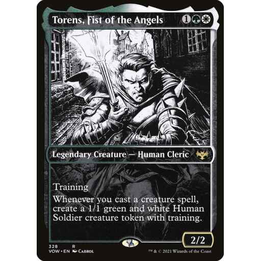 Innistrad: Crimson Vow - 328 - Torens, Fist of the Angels - Rare - WG - Non-foil