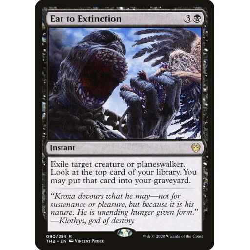 Theros Beyond Death - 90 - Eat to Extinction - Rare - B - Non-foil