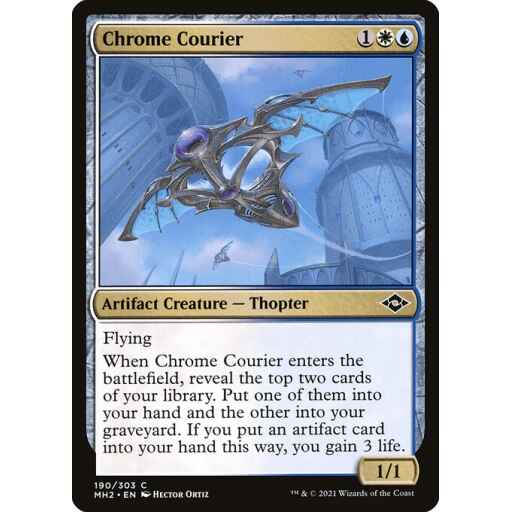 Modern Horizons 2 - 190 - Chrome Courier - Common - WU - Non-foil