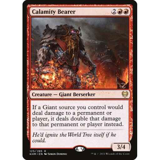 Kaldheim - 125 - Calamity Bearer - Rare - R - Non-foil