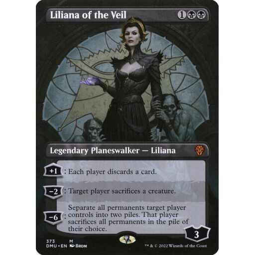 Dominaria United - 373 - Liliana of the Veil - Mythic - B - Non-foil