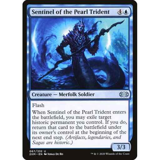 Double Masters - 67 - Sentinel of the Pearl Trident - Uncommon - U - Non-foil