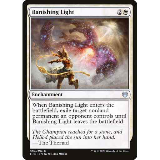 Theros Beyond Death - 4 - Banishing Light - Uncommon - W - Non-foil