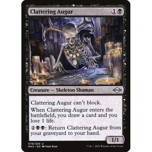 Modern Horizons 2 - 79 - Clattering Augur - Uncommon - B - Non-foil