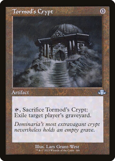Dominaria Remastered - 388 - Tormod's Crypt - Uncommon - C - Non-foil