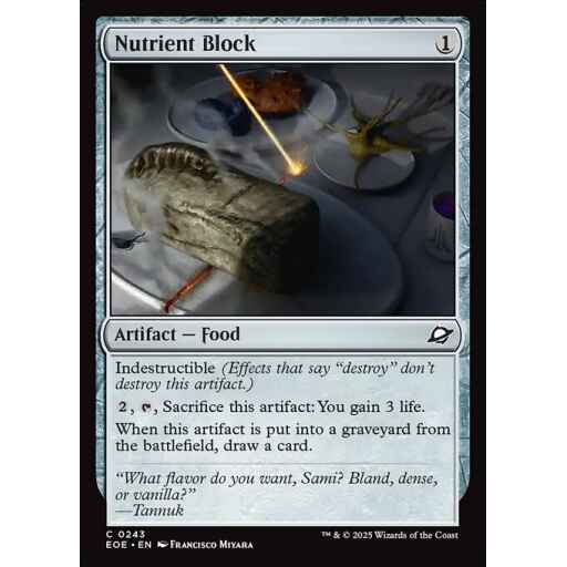 Edge of Eternities - 243 - Nutrient Block - Common - C - Non-foil