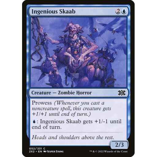 Double Masters 2022 - 52 - Ingenious Skaab - Common - U - Foil