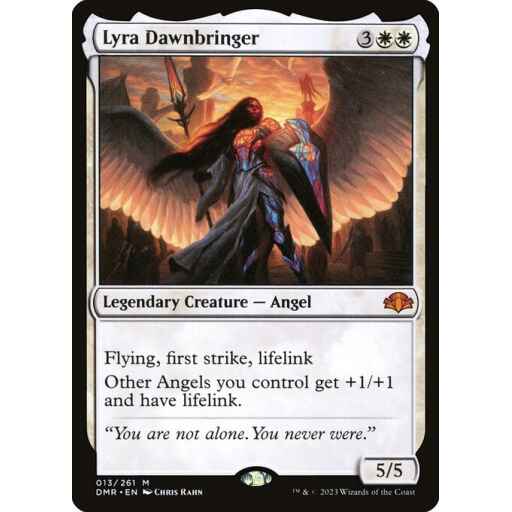 Dominaria Remastered - 13 - Lyra Dawnbringer - Mythic - W - Non-foil