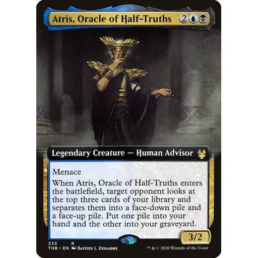 Theros Beyond Death - 333 - Atris, Oracle of Half-Truths - Rare - UB - Non-foil