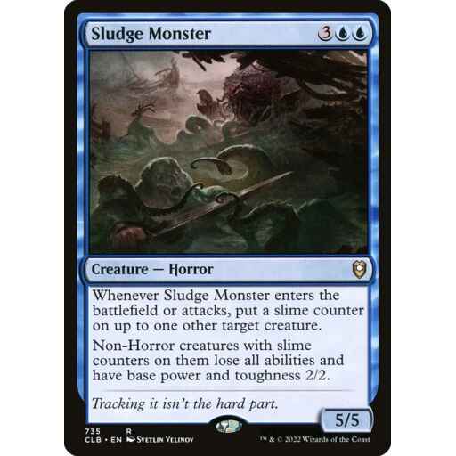 Commander Legends: Battle for Baldur's Gate - 735 - Sludge Monster - Rare - U - Non-foil