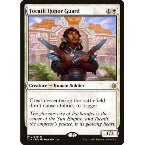 Ixalan - 42 - Tocatli Honor Guard - Rare - W - Non-foil