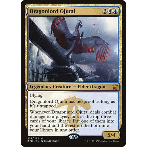 Dragons of Tarkir - 219 - Dragonlord Ojutai - Mythic - WU - Non-foil